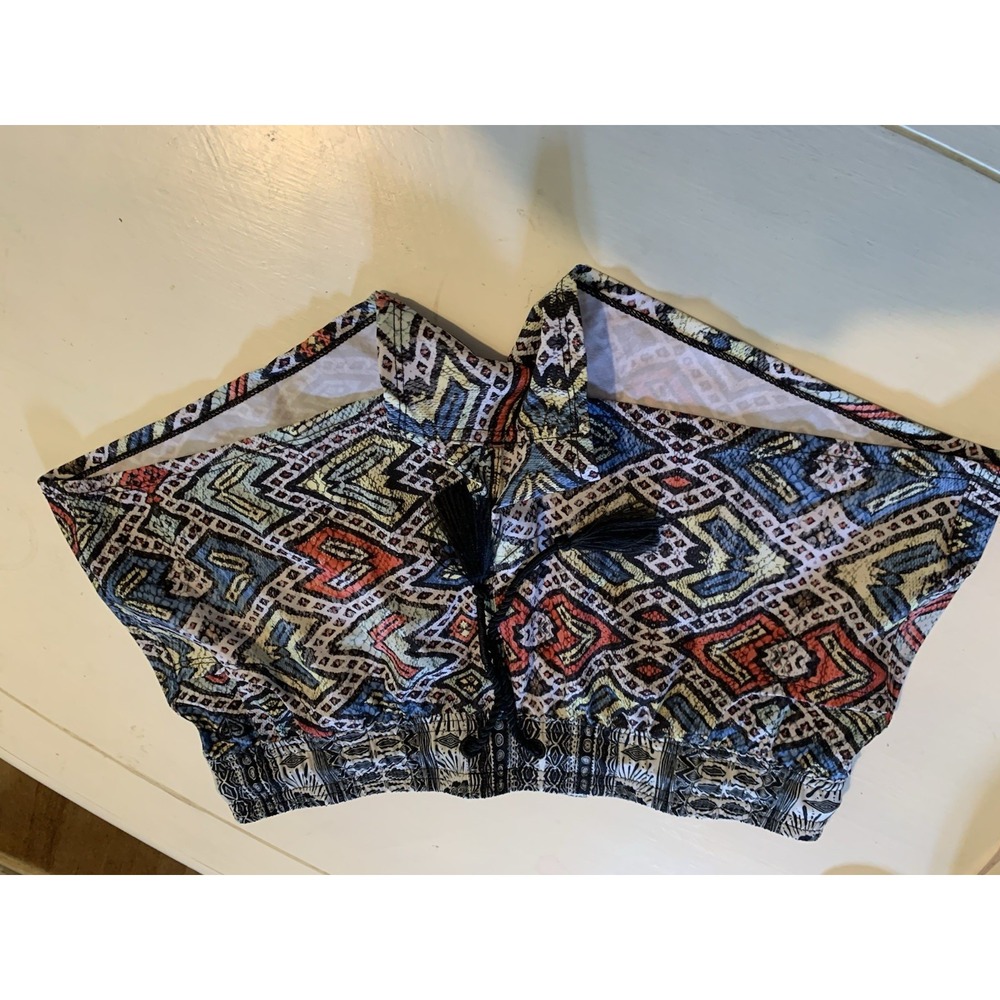 Roxy Seabloom Multicolor Swim Board Shorts Womens Sz Sm